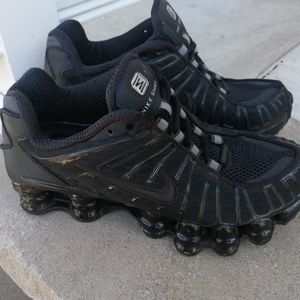 Nike Shox TL Triple Black BV1127-001 Size 4